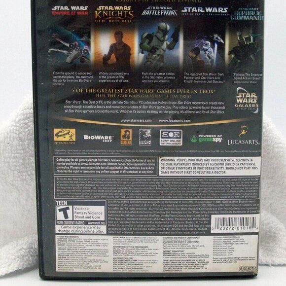 Star Wars The Best of PC Strategy Video Game - LucasArts TESTED / WORKS - Picture 7 of 11